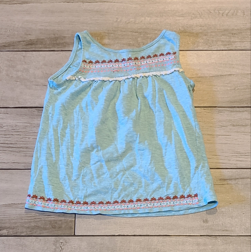 🍁Girls embroidered tank🍉